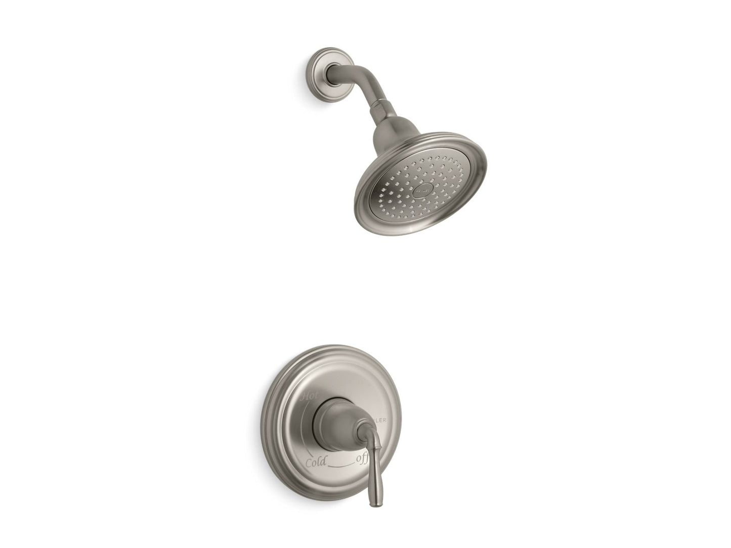 KOHLER K-TS396-4-BN Devonshire Rite-Temp Shower Trim Kit, 2.5 Gpm In Vibrant Brushed Nickel