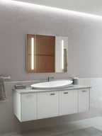 KOHLER K-20705-96 Veil 38-1/2" Oval Vessel Bathroom Sink - Biscuit