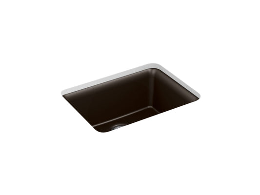 KOHLER K-28001-CM2 Cairn 24-1/2" Undermount Single-Bowl Kitchen Sink In Matte Brown