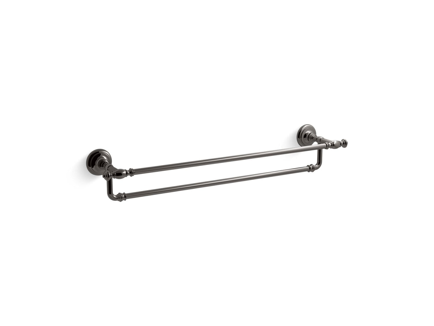 KOHLER K-72570-TT Artifacts 24" Double Towel Bar In Vibrant Titanium