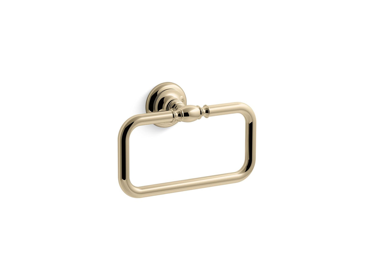 KOHLER K-72571-AF Artifacts Towel Ring In Vibrant French Gold