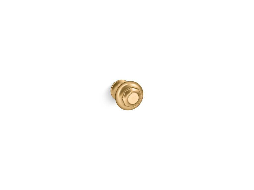 KOHLER K-72578-2MB Artifacts Cabinet Knob - Vibrant Brushed Moderne Brass