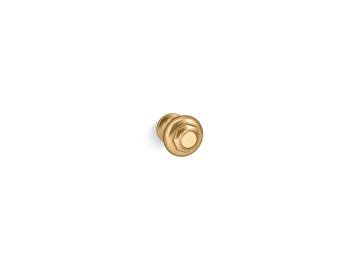 KOHLER K-72578-2MB Artifacts Cabinet Knob - Vibrant Brushed Moderne Brass