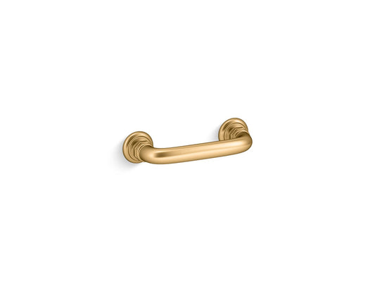 KOHLER K-72579-2MB Artifacts 3" Cabinet Pull In Vibrant Brushed Moderne Brass