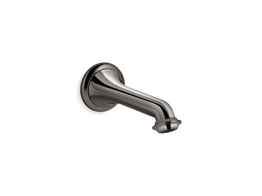 KOHLER K-72792-TT Artifacts Wall-Mount Bath Spout With Turned Design In Vibrant Titanium