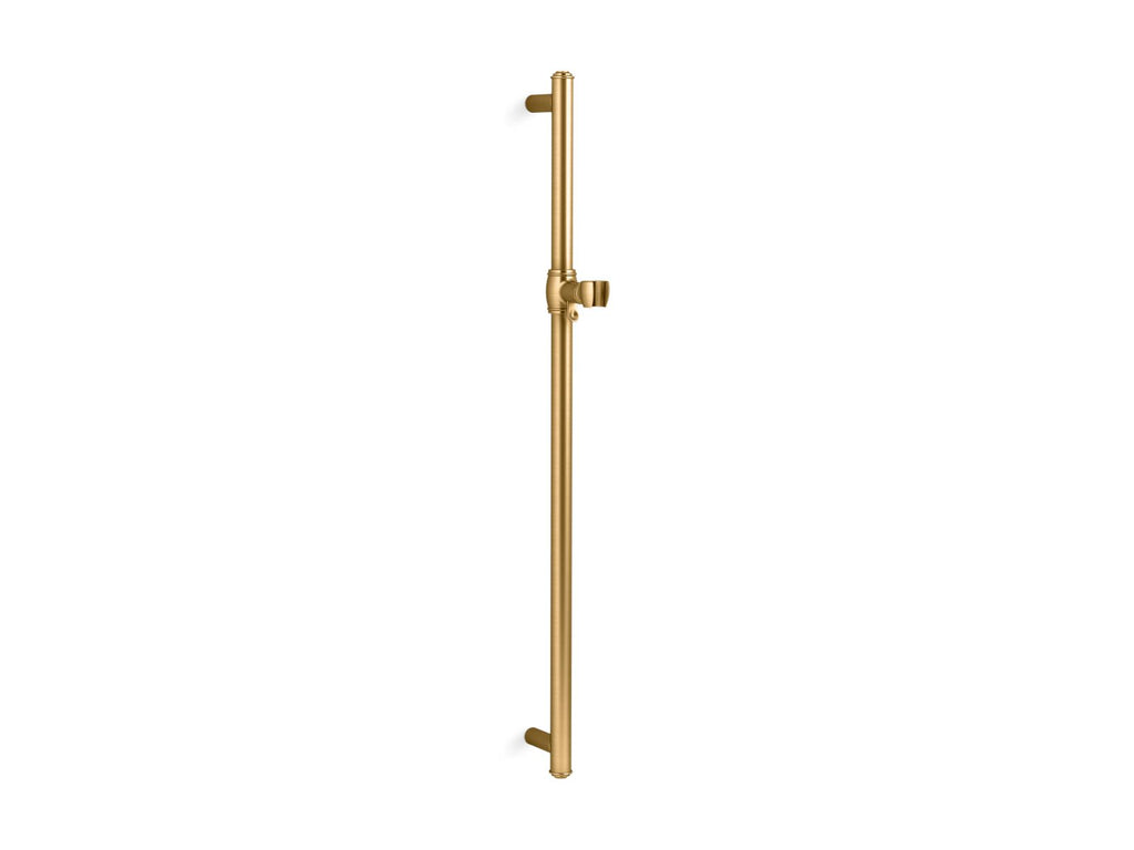 KOHLER K-72798-2MB Artifacts 30" Shower Slidebar - Vibrant Brushed Moderne Brass