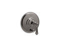KOHLER K-T72768-4-TT Artifacts Rite-Temp Valve Trim With Push-Button Diverter And Lever Handle - Vibrant Titanium