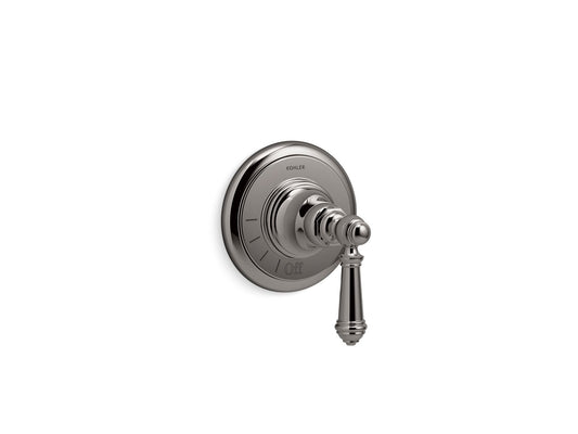 KOHLER K-T72771-4-TT Artifacts Mastershower Volume Control Valve Trim With Lever Handle In Vibrant Titanium