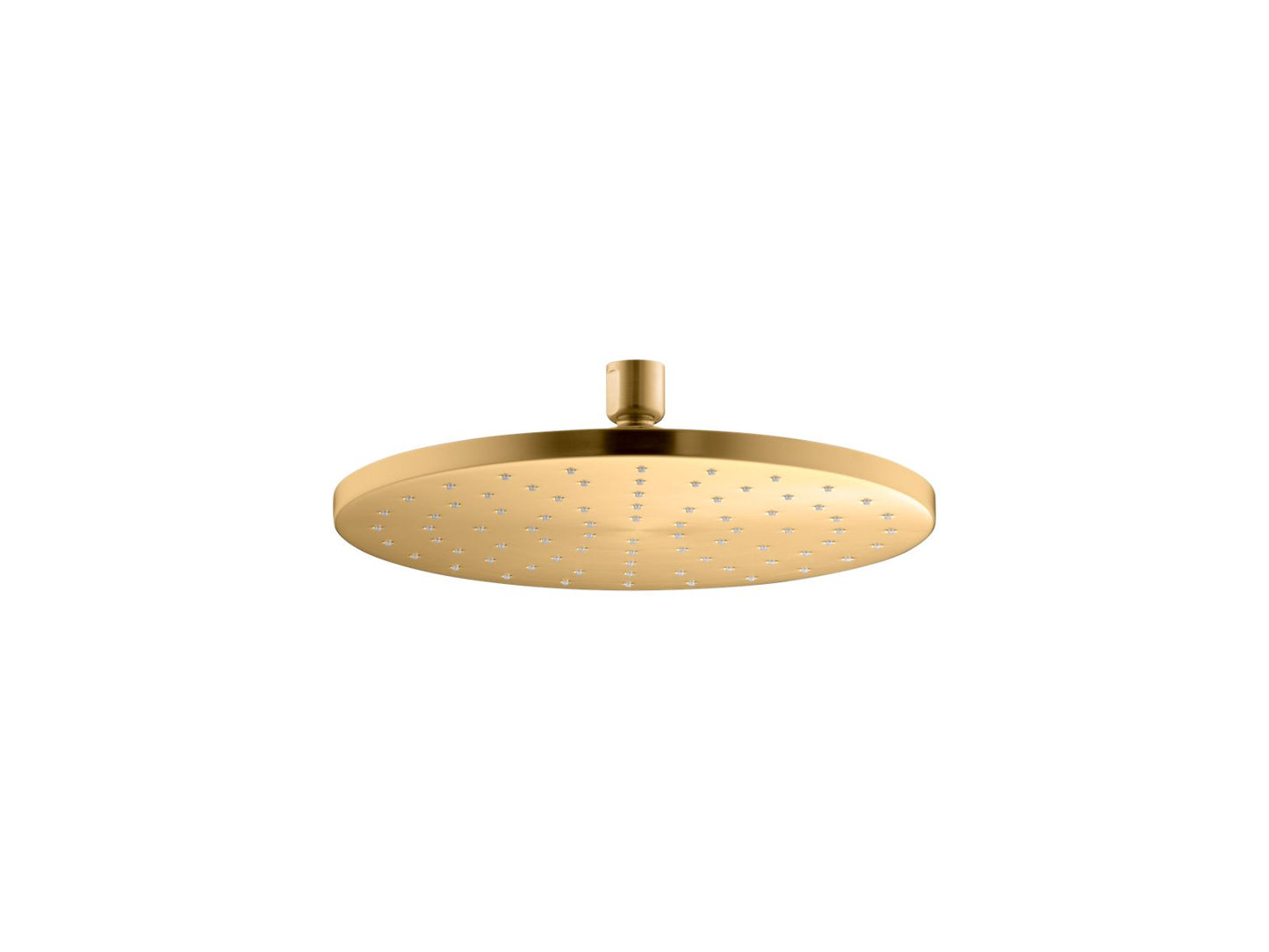 KOHLER K-13689-2MB Contemporary Round 10" Single-Function Rainhead, 2.5 Gpm In Vibrant Brushed Moderne Brass