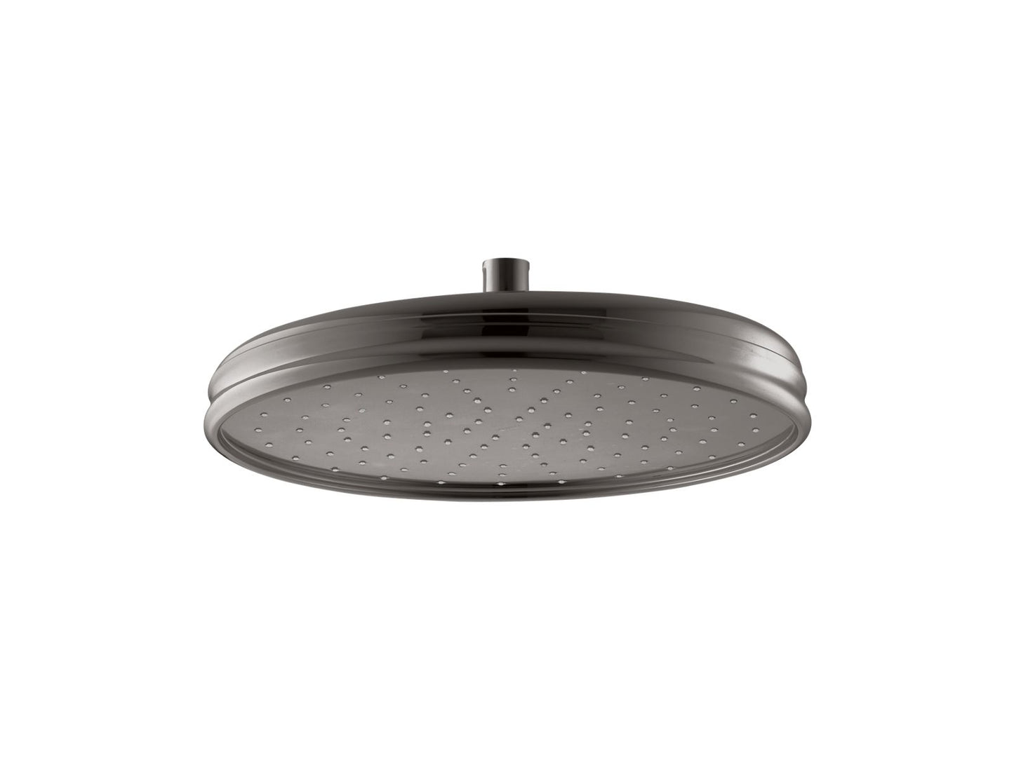 KOHLER K-13694-TT Traditional 12" Single-Function Rainhead, 2.5 Gpm In Vibrant Titanium