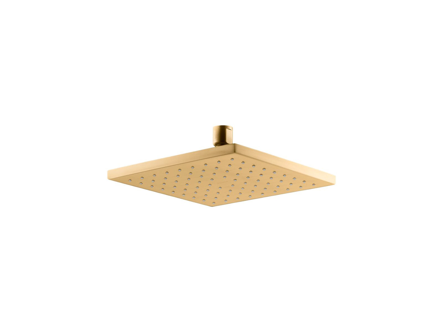 KOHLER K-13695-G-2MB Contemporary 8" Square Single-Function Rainhead, 1.75 Gpm In Vibrant Brushed Moderne Brass