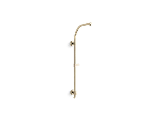 KOHLER K-45209-AF Hydrorail-R Arch Bath/Shower Column In Vibrant French Gold