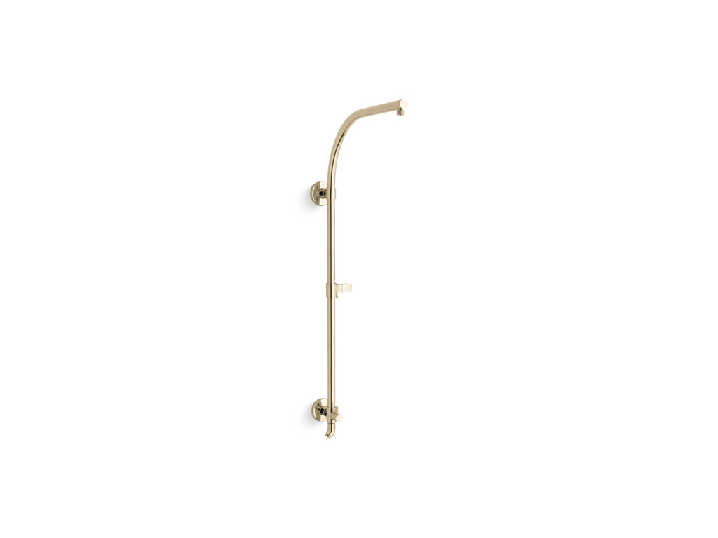 KOHLER K-45209-AF Hydrorail-R Arch Shower Column - Vibrant French Gold