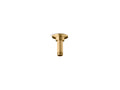 KOHLER K-7396-2MB 3" Ceiling-Mount Single-Function Rainhead Arm And Flange - Vibrant Brushed Moderne Brass