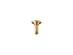 KOHLER K-7396-2MB 3" Ceiling-Mount Single-Function Rainhead Arm And Flange - Vibrant Brushed Moderne Brass