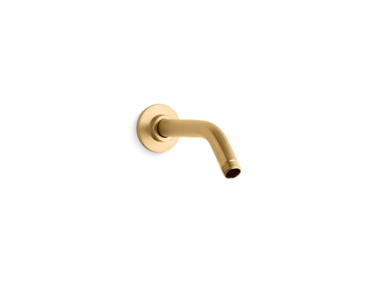 KOHLER K-7397-2MB Mastershower Shower Arm And Flange,7-1/2" Long In Vibrant Brushed Moderne Brass