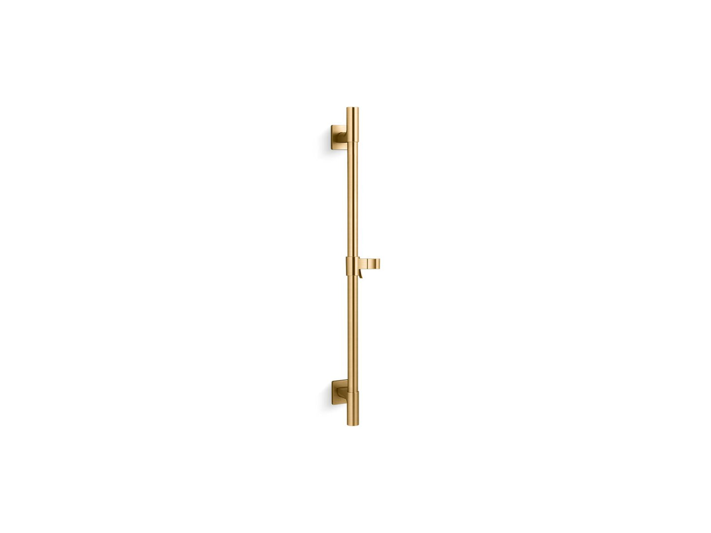 KOHLER K-98342-2MB Awaken Deluxe Slidebar, 24" In Vibrant Brushed Moderne Brass