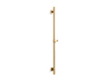 KOHLER K-98343-2MB Awaken 42" Deluxe Slidebar - Vibrant Brushed Moderne Brass