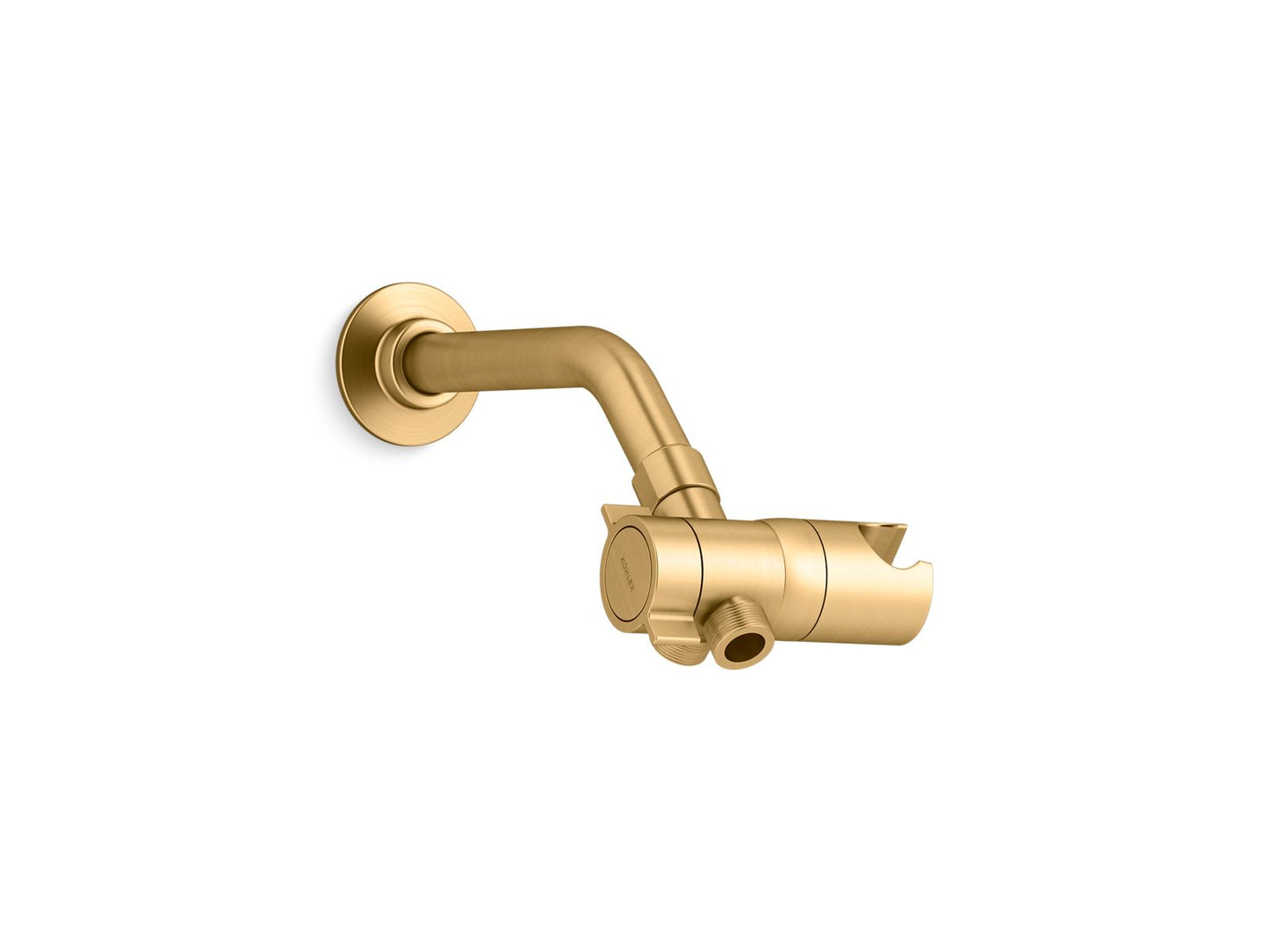 KOHLER K-98770-2MB Awaken Shower Arm Diverter In Vibrant Brushed Moderne Brass