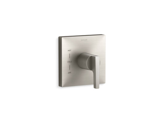 KOHLER K-TS99761-4-BN Honesty Rite-Temp valve trim - Vibrant Brushed Nickel