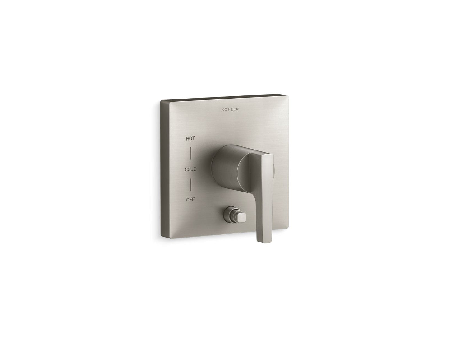 KOHLER K-T99762-4-BN Honesty Rite-Temp valve trim with push-button diverter - Vibrant Brushed Nickel