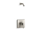 KOHLER K-TLS99764-4-BN Honesty Rite-Temp Shower Trim Kit, Without Showerhead - Vibrant Brushed Nickel