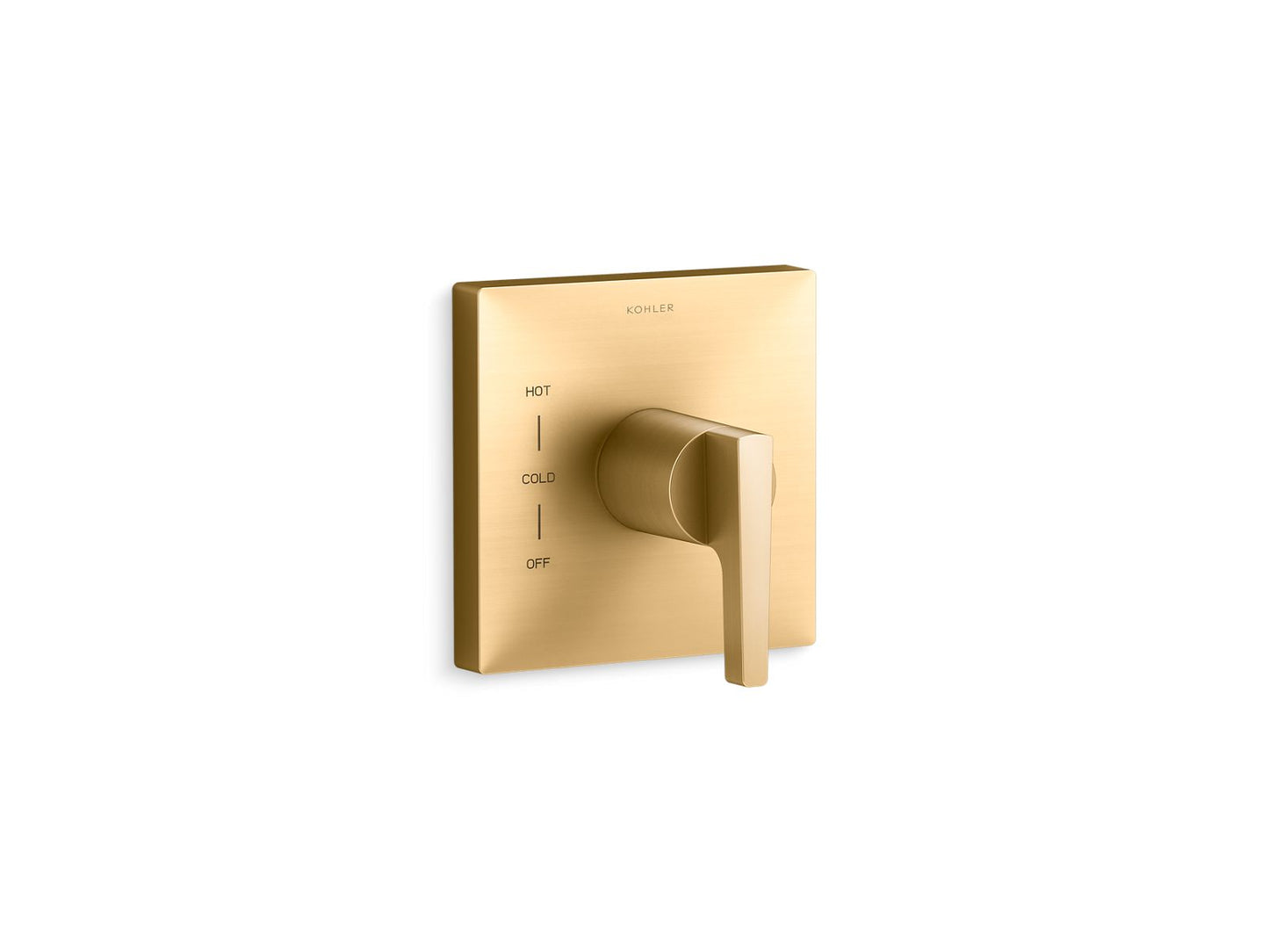 KOHLER K-TS99761-4-2MB Honesty Rite-Temp Valve Trim In Vibrant Brushed Moderne Brass