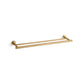 KOHLER K-14375-2MB Purist 24" Double Towel Bar In Vibrant Brushed Moderne Brass