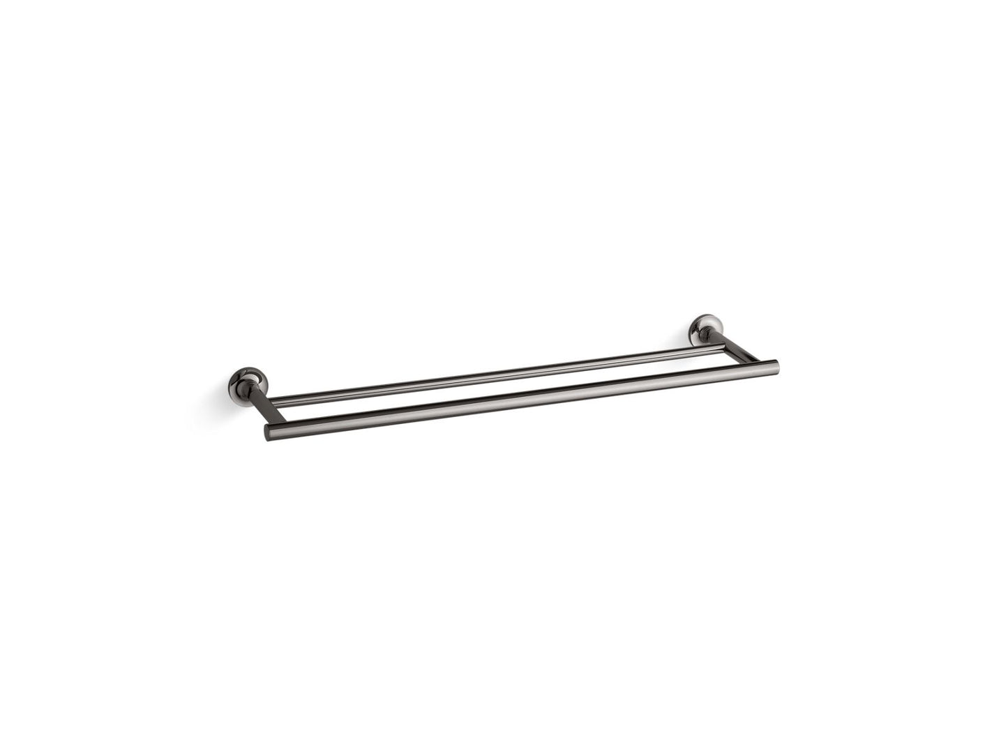 KOHLER K-14375-TT Purist 24" Double Towel Bar In Vibrant Titanium