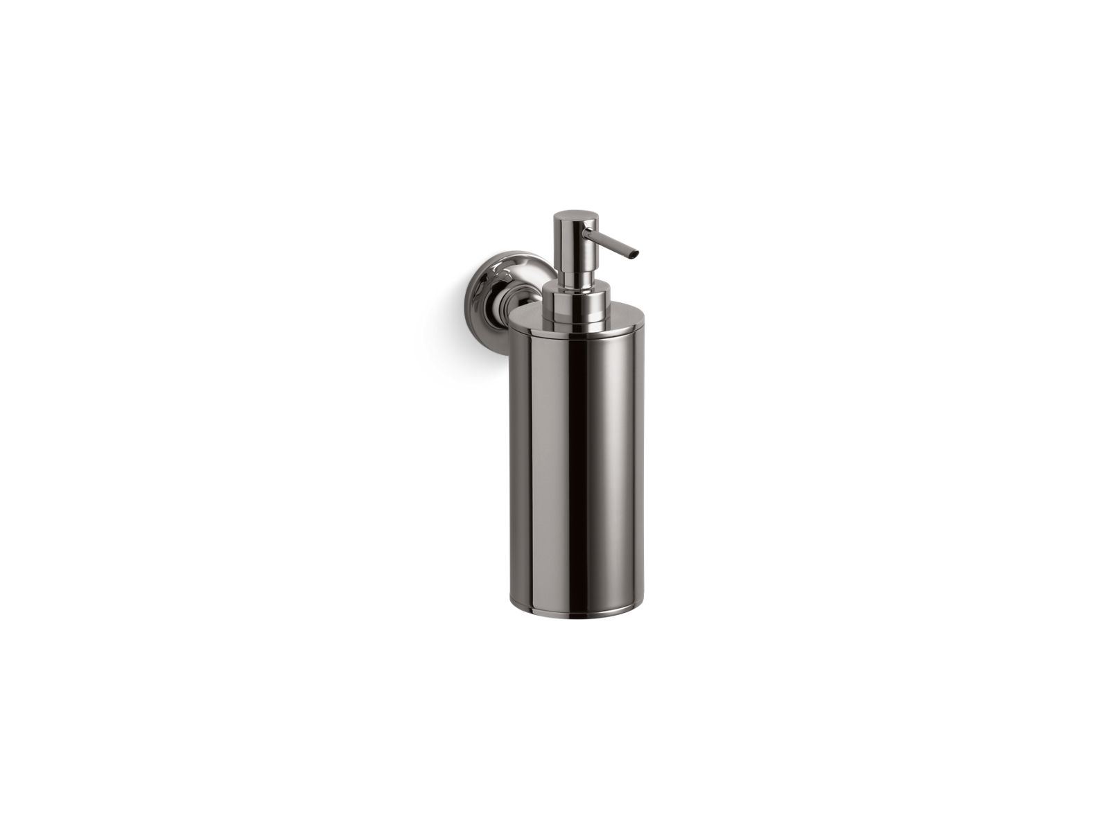 KOHLER K-14380-TT Purist Wall-Mount Soap/Lotion Dispenser - Vibrant Titanium