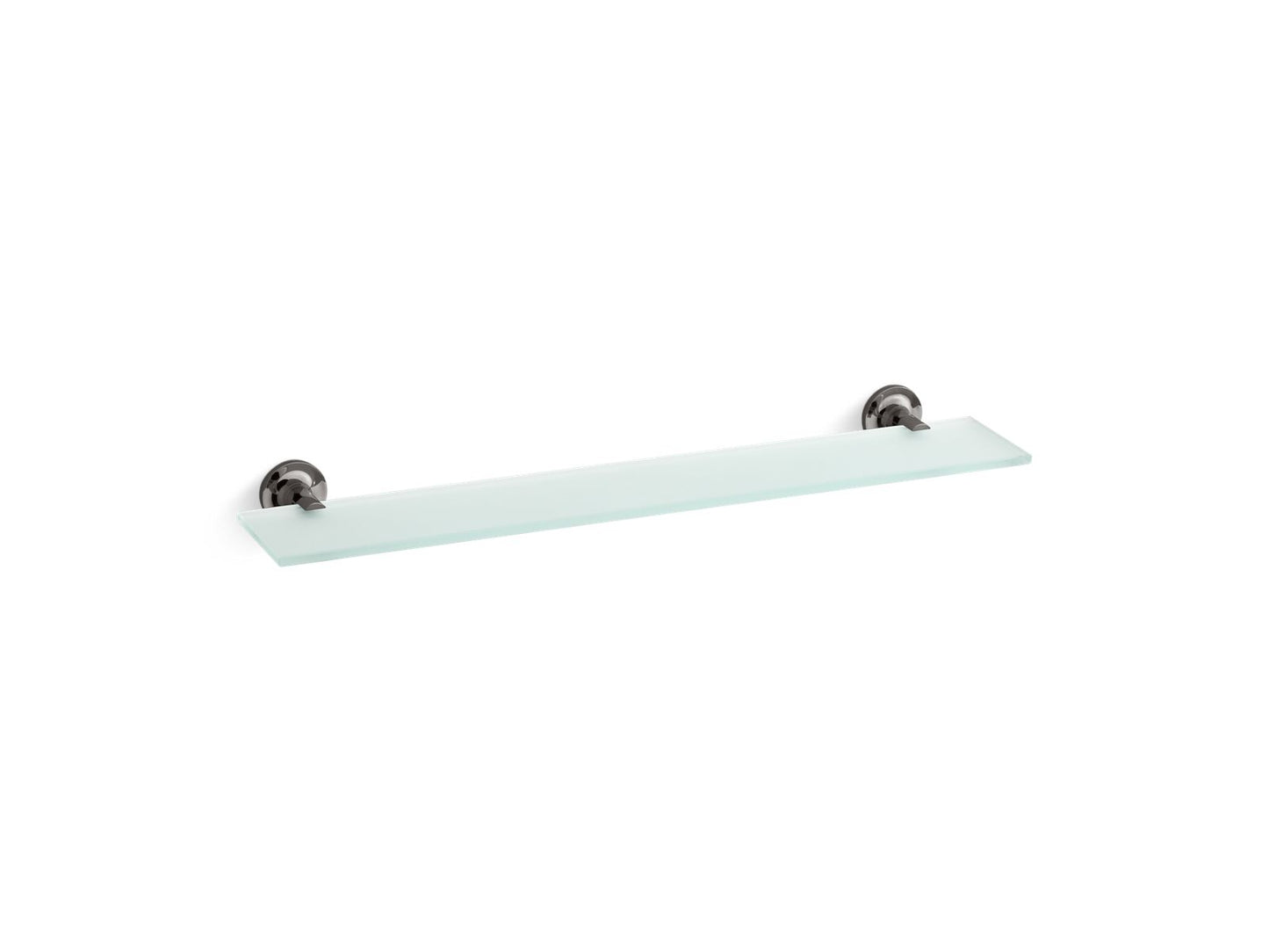 KOHLER K-14440-TT Purist Glass Shelf In Vibrant Titanium