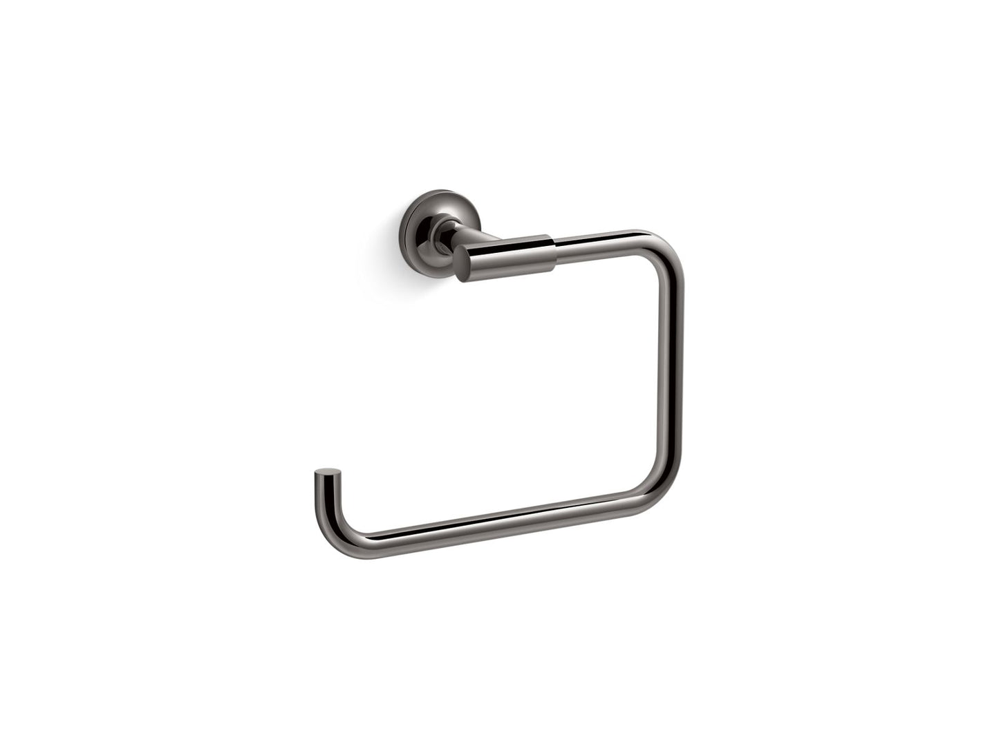 KOHLER K-14441-TT Purist Towel Ring In Vibrant Titanium