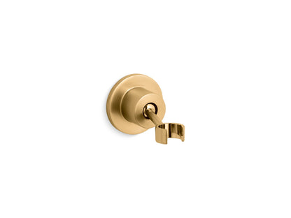 KOHLER K-975-2MB Stillness Adjustable wall-mount holder - Vibrant Brushed Moderne Brass
