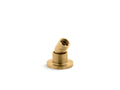 KOHLER K-977-2MB Stillness Deck-Mount Handshower Holder With Hoses - Vibrant Brushed Moderne Brass
