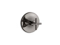KOHLER K-T14488-3-TT Purist Mastershower Temperature Control Valve Trim With Cross Handle - Vibrant Titanium