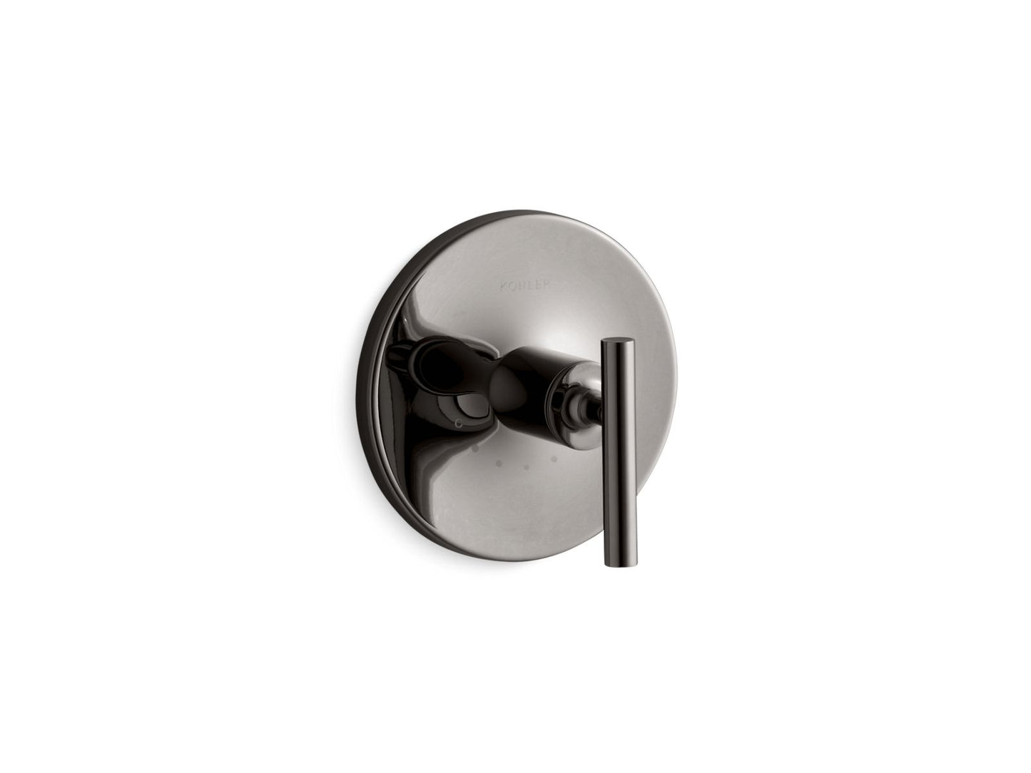 KOHLER K-T14488-4-TT Purist Mastershower Temperature Control Valve Trim With Lever Handle In Vibrant Titanium