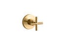 KOHLER K-T14490-3-2MB Purist Mastershower Volume Control Valve Trim With Cross Handle - Vibrant Brushed Moderne Brass