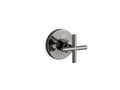 KOHLER K-T14490-3-TT Purist Mastershower Volume Control Valve Trim With Cross Handle - Vibrant Titanium