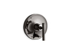 KOHLER K-T14501-4-TT Purist Rite-Temp Valve Trim With Push-Button Diverter And Lever Handle - Vibrant Titanium