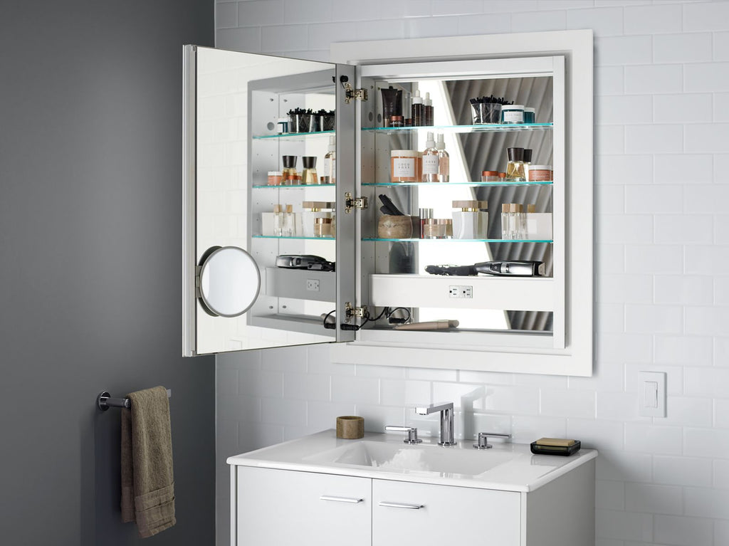 KOHLER K-99007-TLC-NA Verdera 24" X 30" Lighted Medicine Cabinet