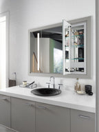 KOHLER K-75748-HD2-7 Sartorial Herringbone Carillon 17-1/2" Round Drop-In Bathroom Sink, No Overflow - Black Sartorial Herringbone