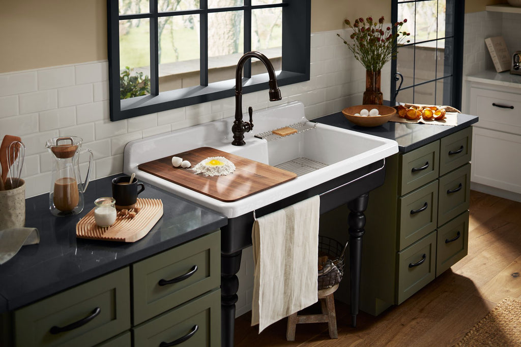KOHLER K-21113-NA Farmstead Walnut Cutting Board
