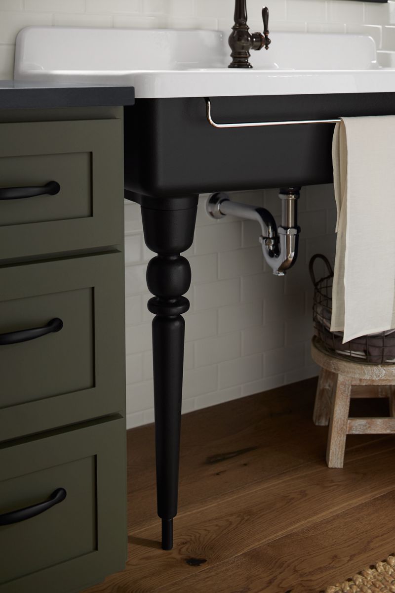 KOHLER K-21105-H15 Farmstead Transitional Legs - 150Th Spring Green