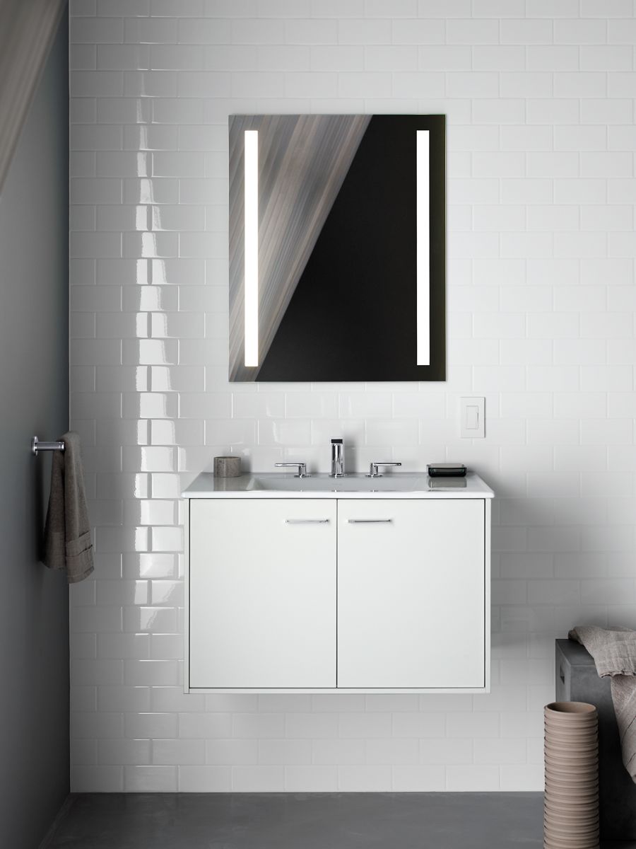 KOHLER K-99007-TLC-NA Verdera 24" X 30" Lighted Medicine Cabinet