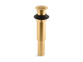 KOHLER K-7107-2MB Decorative Grid Drain Without Overflow - Vibrant Brushed Moderne Brass