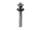 KOHLER K-7127-A-TT Bathroom Sink Drain With Overflow And Non-Removable Metal Stopper - Vibrant Titanium