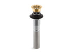 KOHLER K-7129-A-2MB Bathroom Sink Grid Drain With Overflow - Vibrant Brushed Moderne Brass