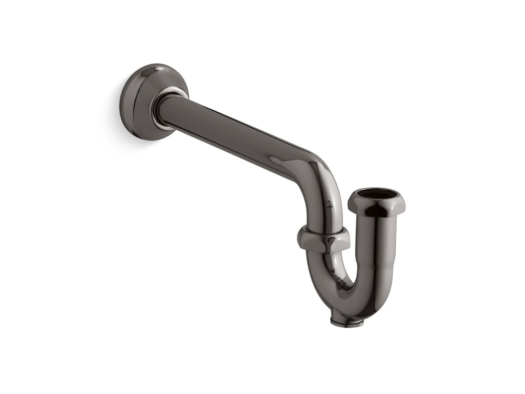KOHLER K-9018-TT Adjustable P-Trap With Long Tubing Outlet, 1-1/4" X 1-1/4" - Vibrant Titanium