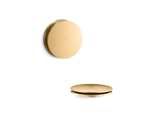 KOHLER K-T37395-2MB Pureflo Bath Drain Trim In Vibrant Brushed Moderne Brass