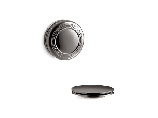 KOHLER K-T37396-TT PureFlo Traditional push-button bath drain trim - Vibrant Titanium